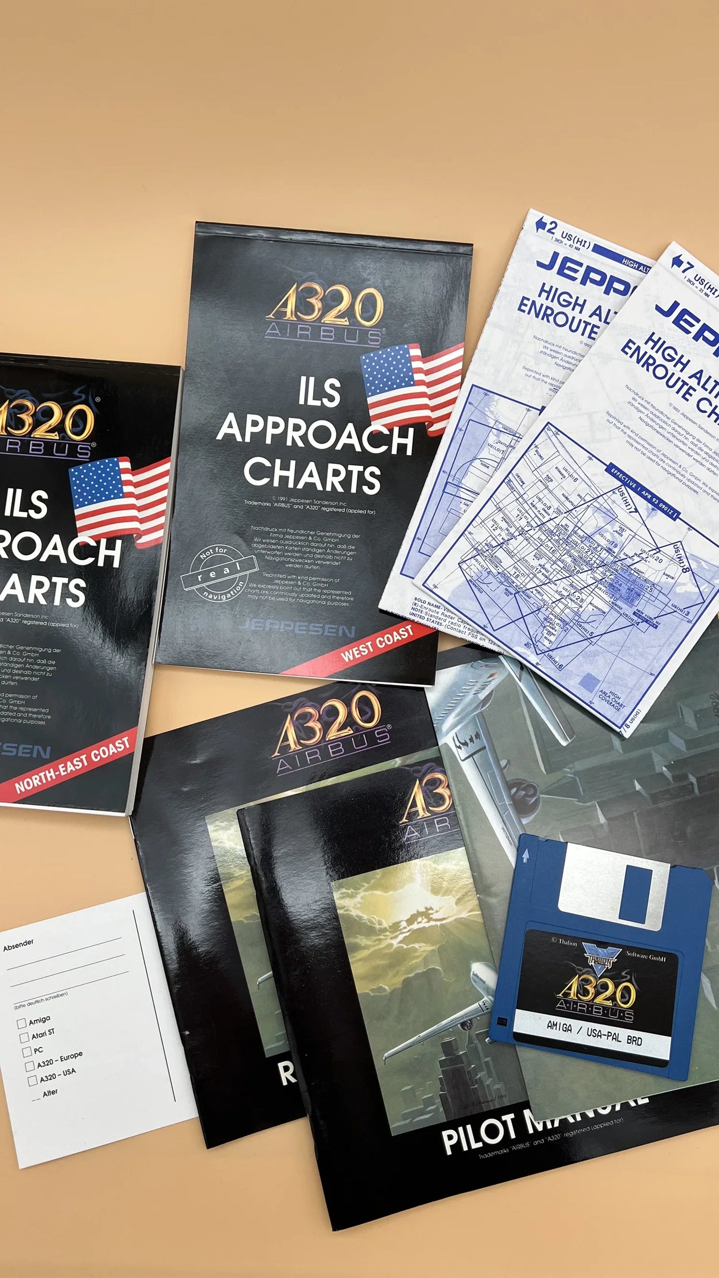 Airbus A320 – Edition USA (Amiga)